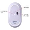 Sanwa Supply Silent Wireless Mouse (Purple) MA-WBS327PP