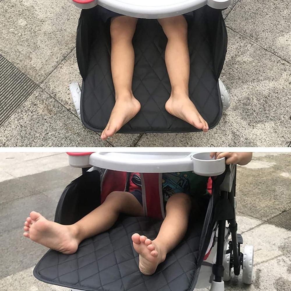Comfortable Baby Stroller Seat Extension Pad Kids Pram Foot Rest Pads Baby Footrest Cushion