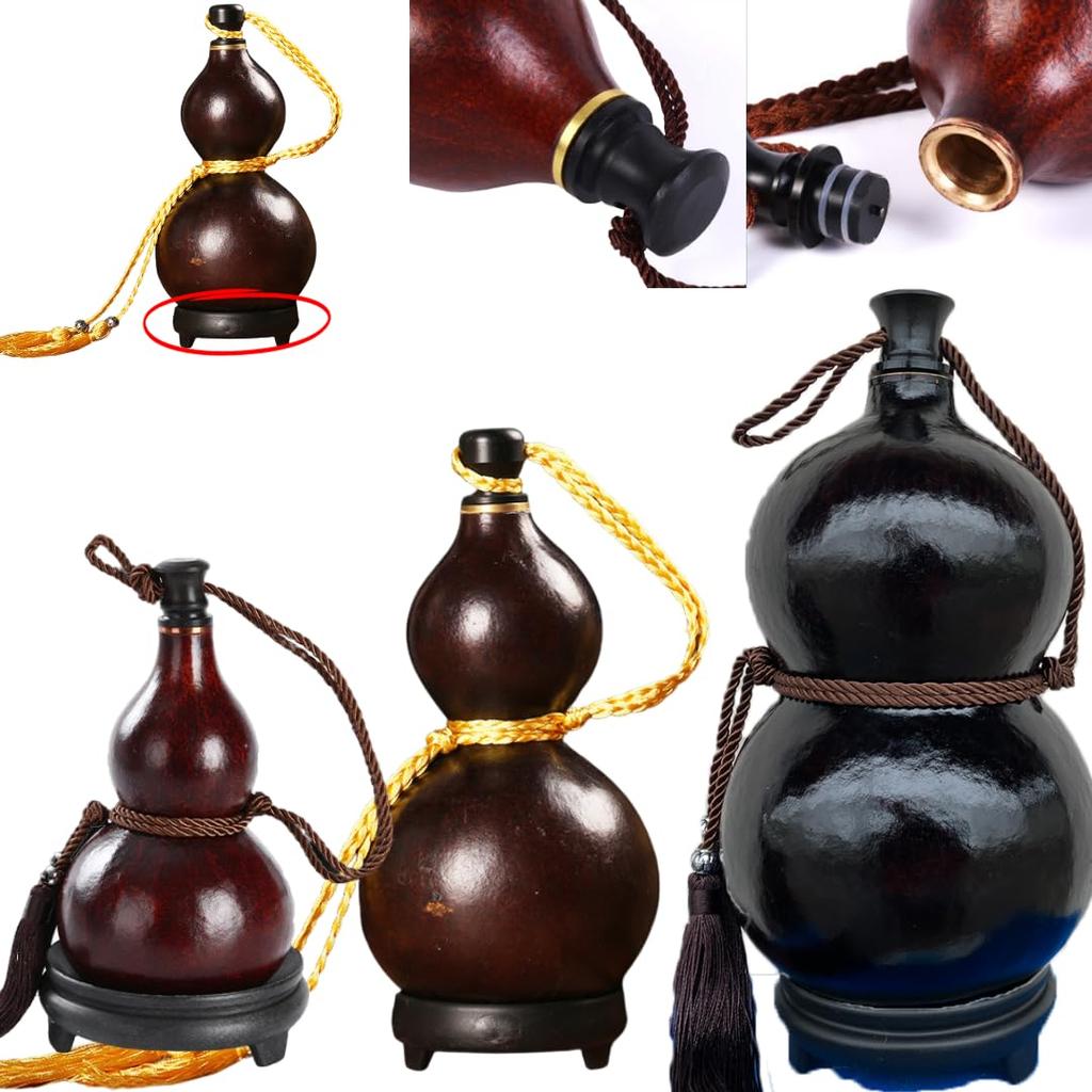 profit.relaxed Gourd Water Bottle, Cosplay, Halloween, Decor, Amulet, Outdoor Portable Water Bottle, Beeswax-Resistant, Ultra-Lightweight, Whiskey