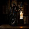 Ghost Decorative Lights Table Lanterns Dark Mysterious Black Clothed Man Collectible Figurines Desktop Halloween Decoration