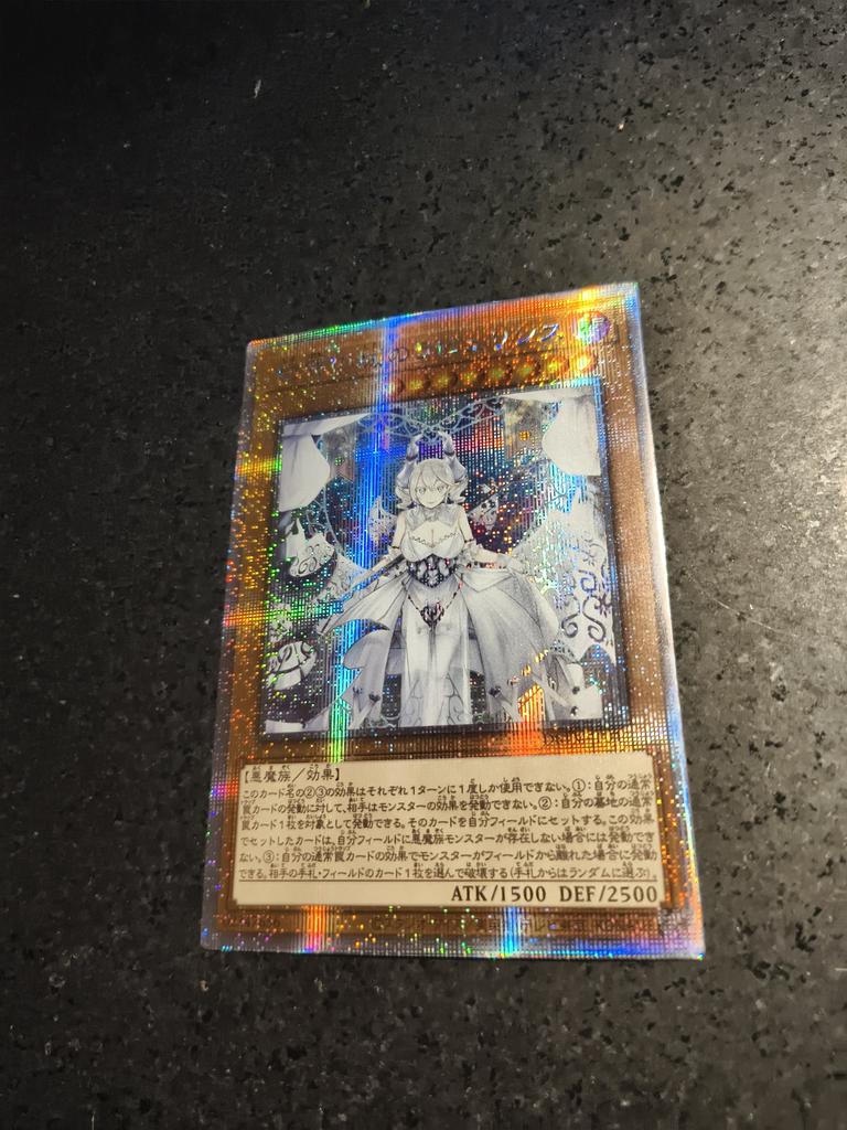 Diy Yu-gi-oh Lady Labrynth The Silver Castle Original Rough Flash Self-made Card Collection Anime Gift Colorful of Kid Friendly Entertaining Fun Play