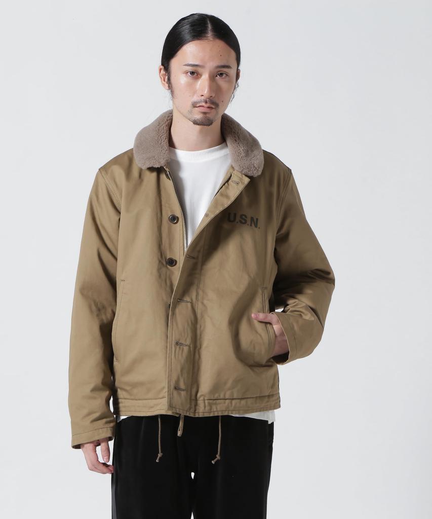 AVIREX N-1 PLANE N-1 Plain Men's M 180 Khaki 783-4952029