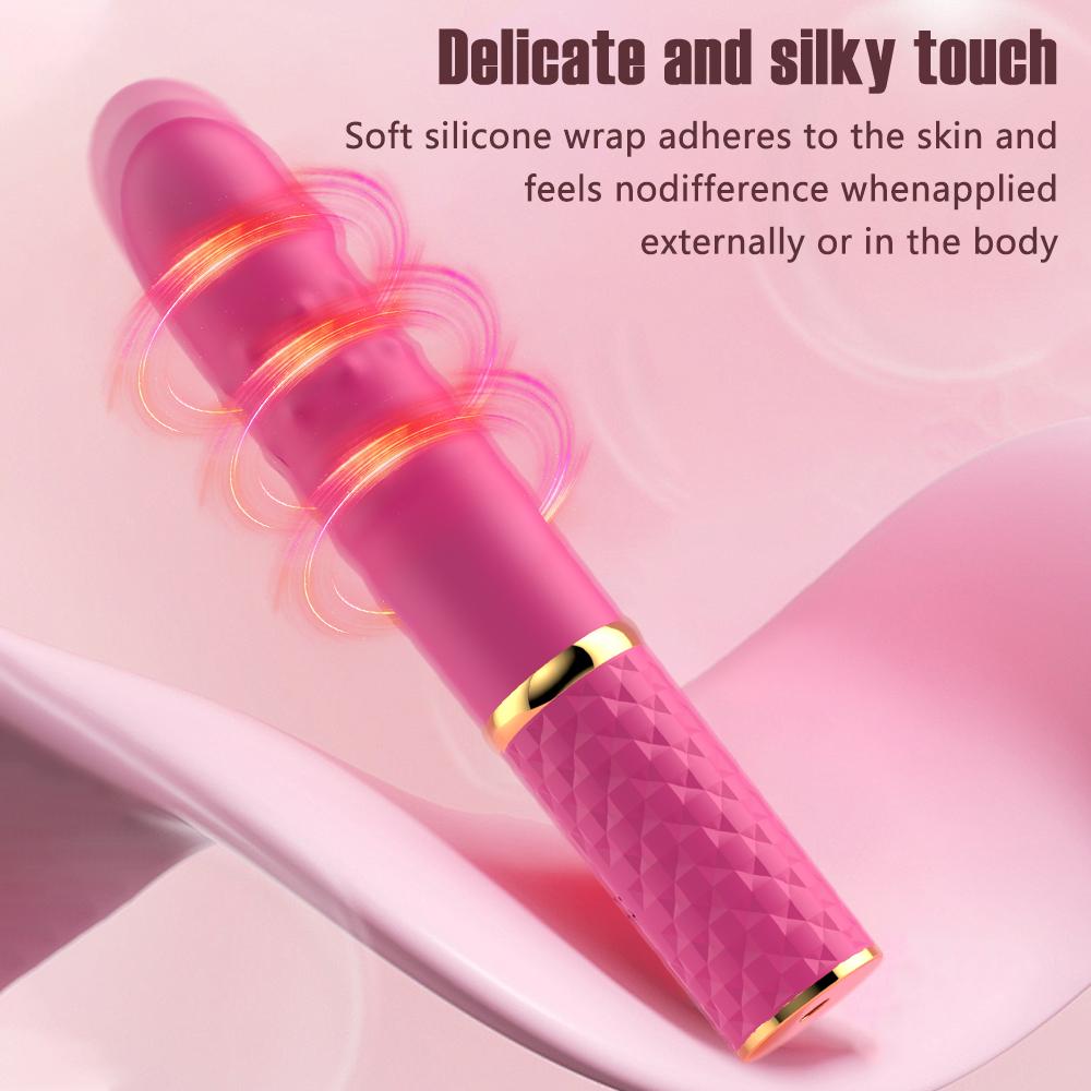 Beginner Automatic Telescopic Dildo Vibrator With Suction Cup G Spot Orgasm Massager Anal Plug Stimulator Sex Toy for Women