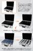 HG CHASING TRIBE Deck Case Aluminum Attache Case that can store over 2500 cards Latest Case for Magnet Loader Trading Card Case Game Card Storage Box