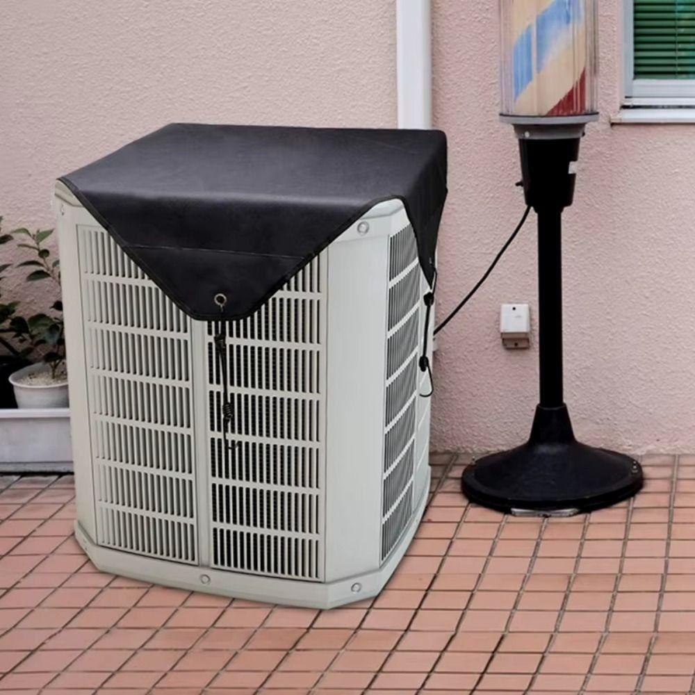 Mesh Outdoor Unit Dust Cover Square Central Ac Cover Outdoor Air Conditioning Cover  All Seasons