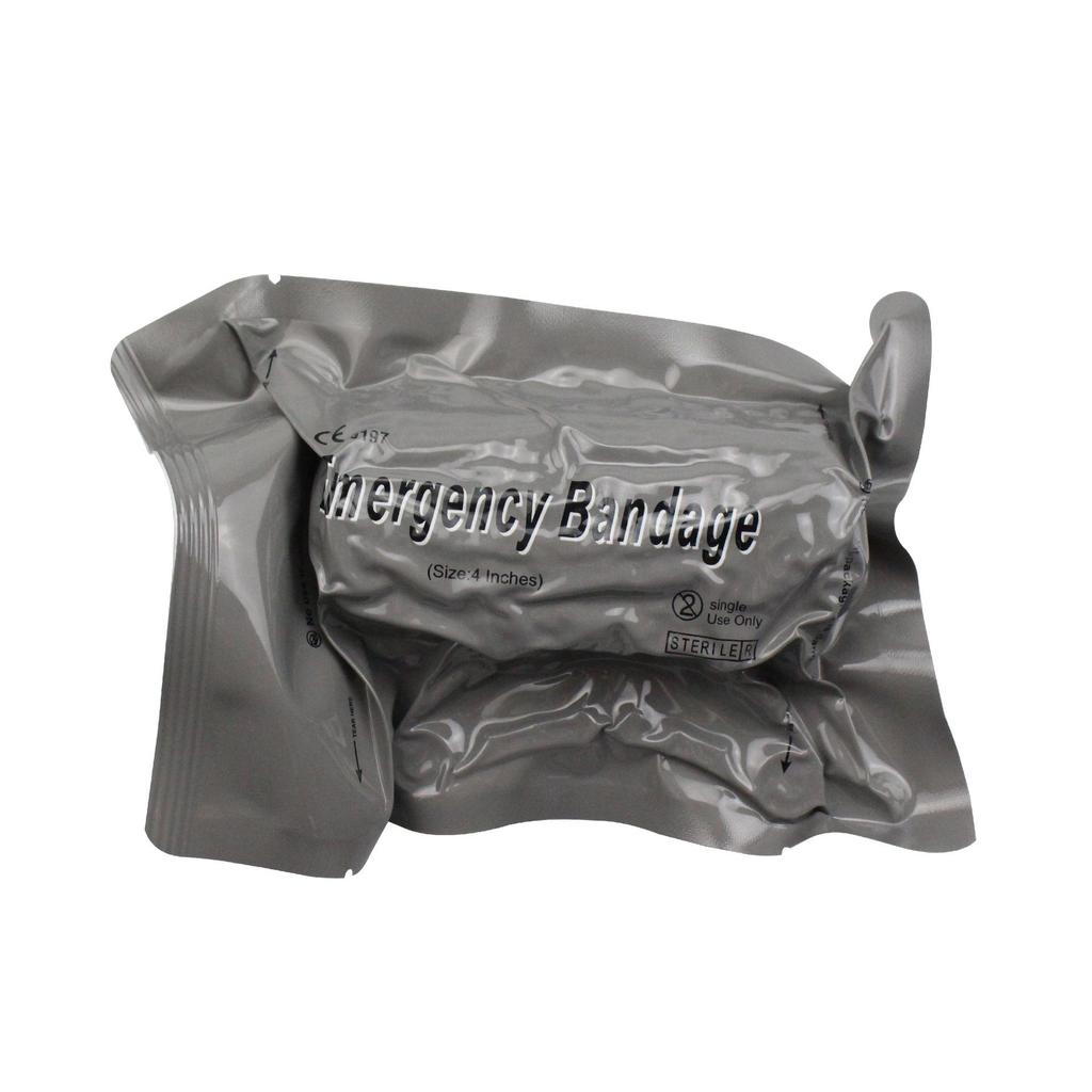 4/6 Inch Israeli Tactical Elastic Bandage - First Aid Hemostatic Tourniquet & Vacuum Compression Bandage