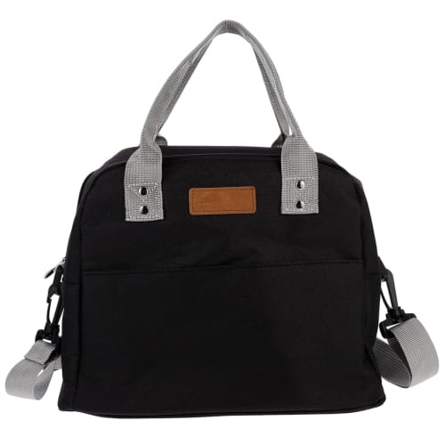 TOYMYTOY Cooler Bag, Lunch Bag, Insulated, Waterproof, Foldable, Cotton Canvas Fabric, Solid Color, Large Capacity, Easy to Carry, Outdoor, Work, Scho