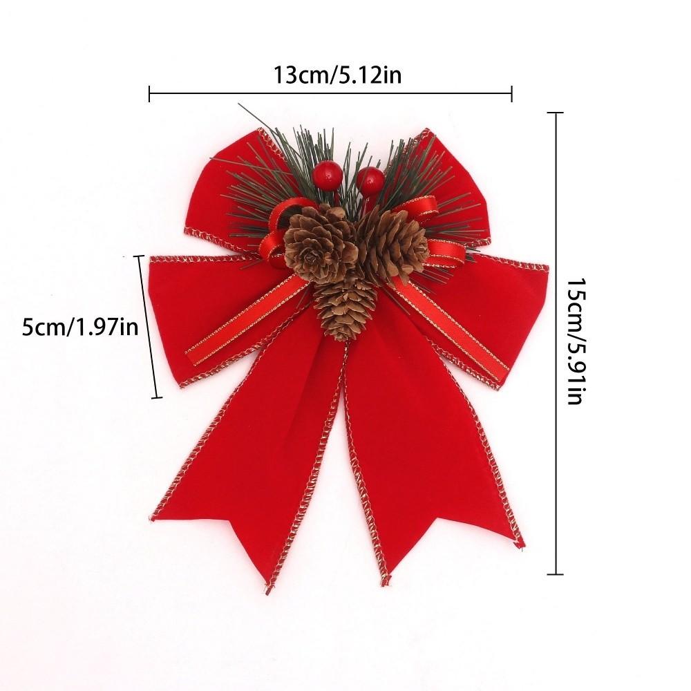 Checkered Ribbon Christmas Bows Buffalo Plaid Ribbon Bowknot Buffalo Plaid Bows Holiday Party