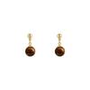French retro high-end new trendy fashion temperament niche simple atmosphere earrings design earrings