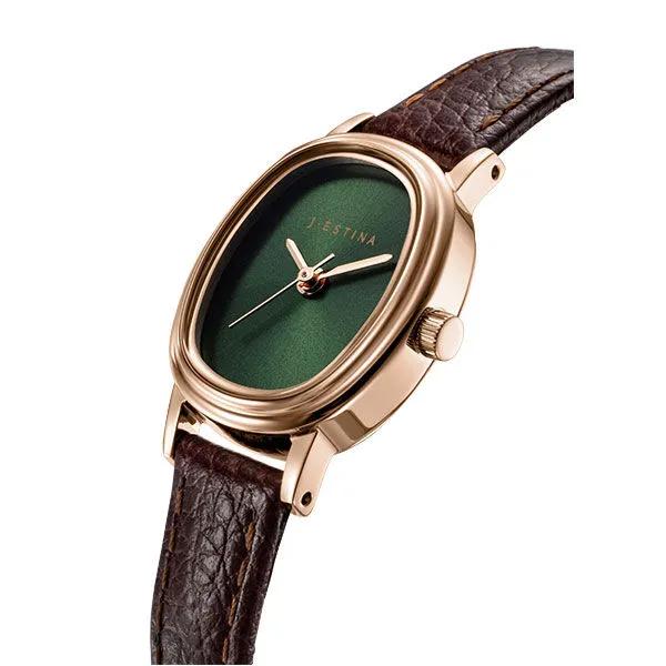 AMICO MIA Leather Watch - Green (JWM1LE6BF601RGBR1)