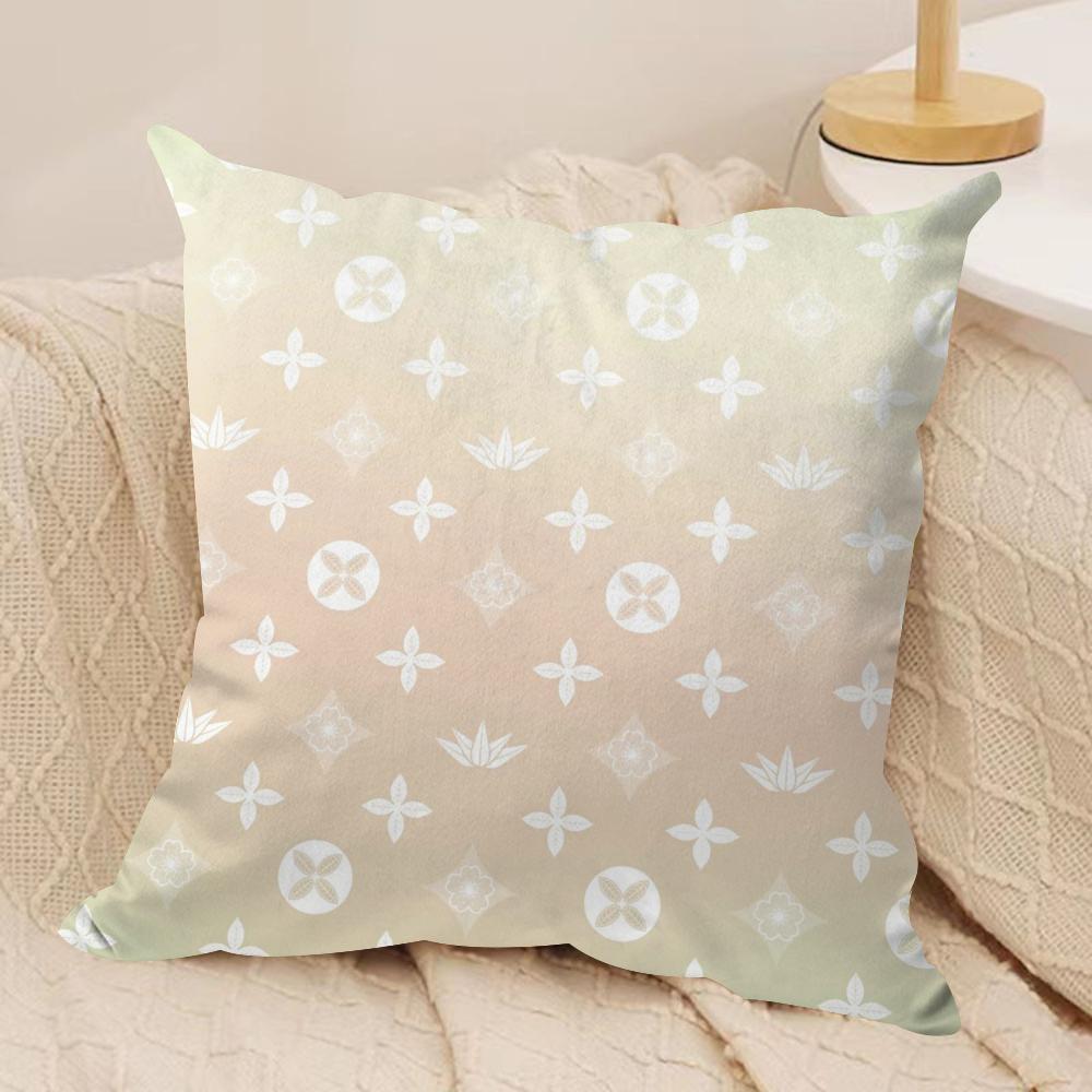 

Luxury Flowers Design Cushion Cover Silky Short Plush Double-Sided Printed Pillow Case for Sofa All Seasons Home Decor Gift 30cmx30cm