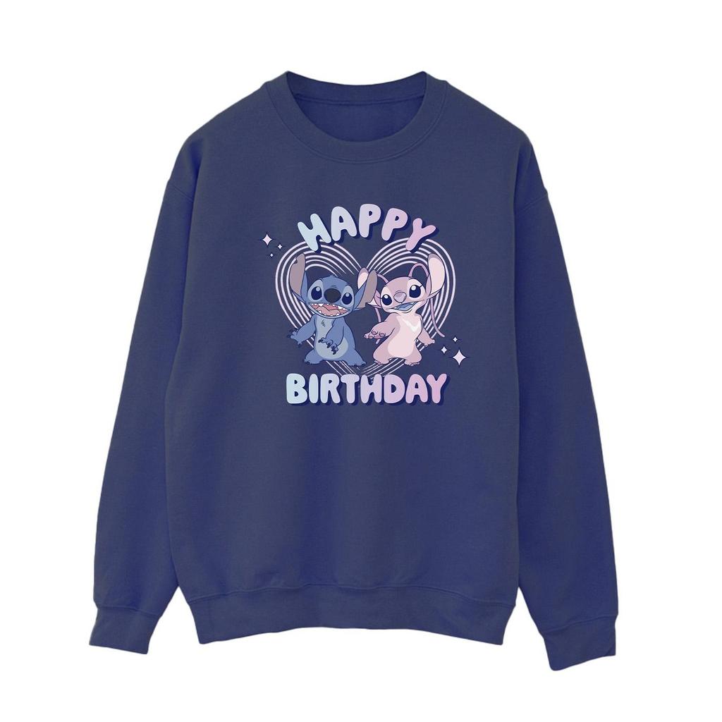 Lilo & Stitch Damen/Damen Alles Gute zum Geburtstag Sweatshirt
