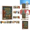 Dungeons Adventskalender mit Acryl-Dekorationen für Wichtelgeschenke