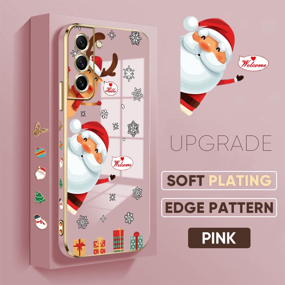 Barevné tiskové vzory Pouzdro se čtvercovým vzorem na hraně Pokovené pouzdro telefonu Luxusní pokovování měkké pouzdro na telefon pro iPhone Motorola Moto OnePlus Samsung