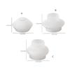 Sriped Silicone Mold for Candle Holder Making Geometric Storage Jar Resin Molds Unique Candlestick Molds Home Decors