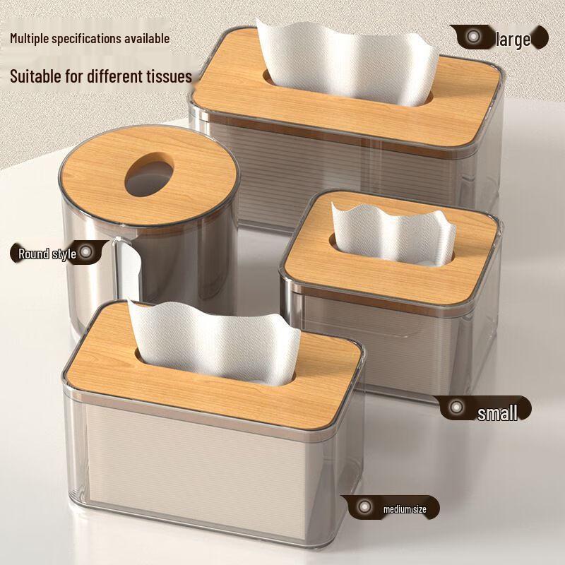 Modern Transparent Tissue Box