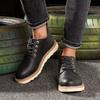 Working Shoes Men Work Boots Brown Boot Genuine Leather Boots for Men Men's Safety Shoe Dress Booty Man Casual Sneakers Ankle &