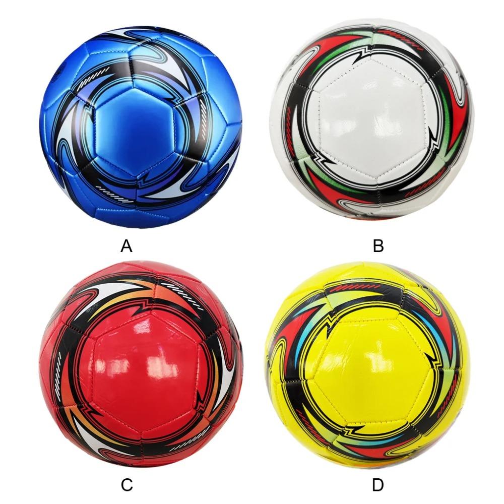 PU Leather Football Ball Kids Adults School Competition Soccer Balls Waterproof Size 5 Outdoor Practicing Sports Yellow
