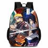Naruto Peripheral Schoolbag Naruto Sasuke European and American Elementary and Middle School Students Backpack Cartoon Animation Computer Bag