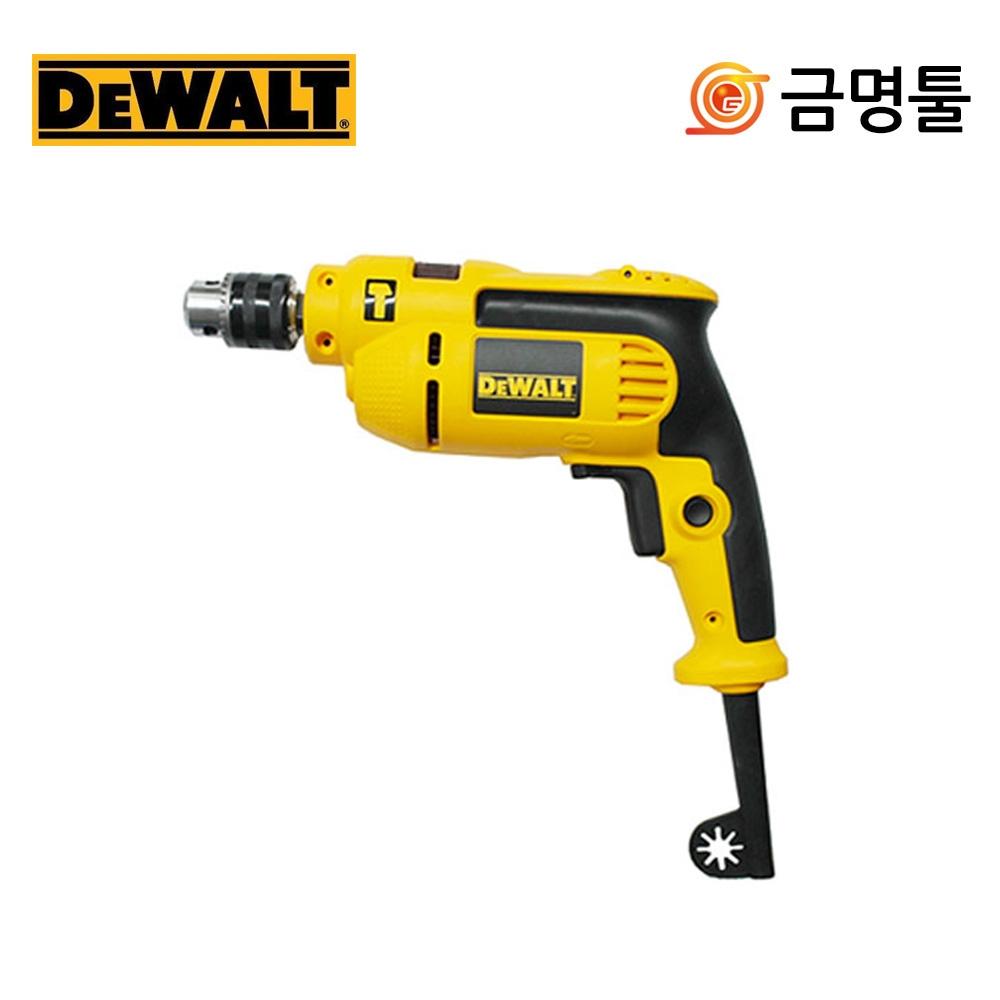 

Вибрационная дрель DeWalt DWD022K, 550 Вт, дрель с ударным механизмом, пластиковый корпус, корпус