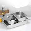 Stainless Steel Food Pan with Lid