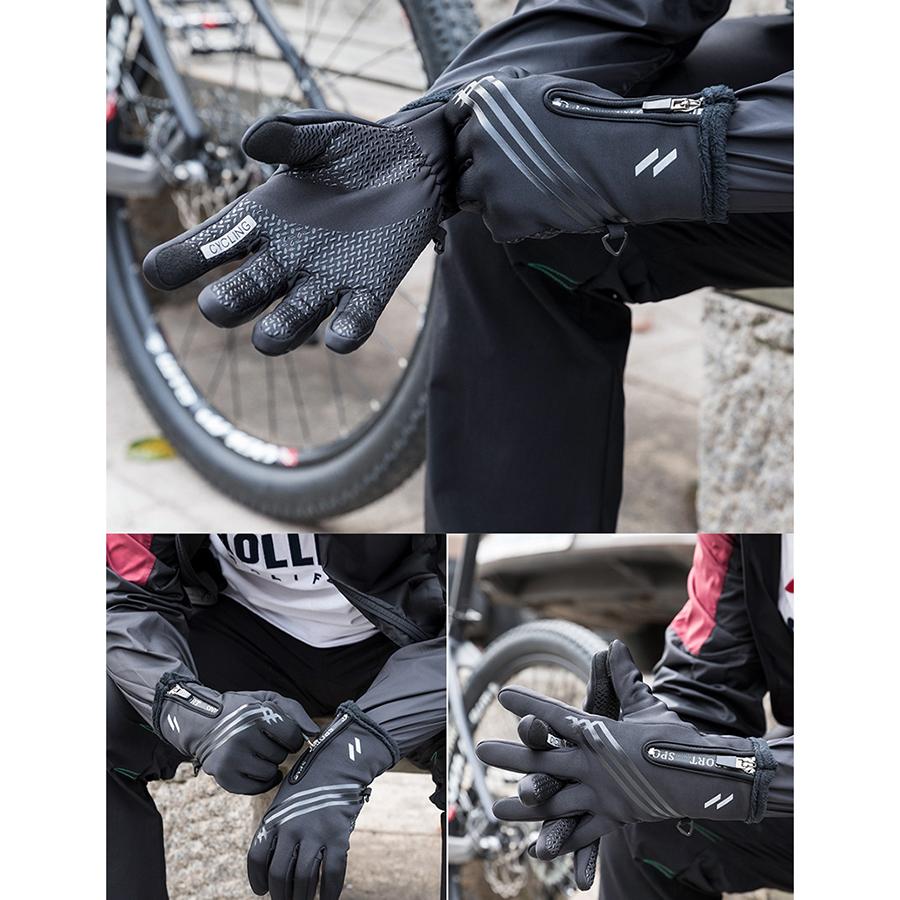 Thermal Waterproof Winter Ski Gloves Touch Screen Warm Mittens Motorcycle Bike M