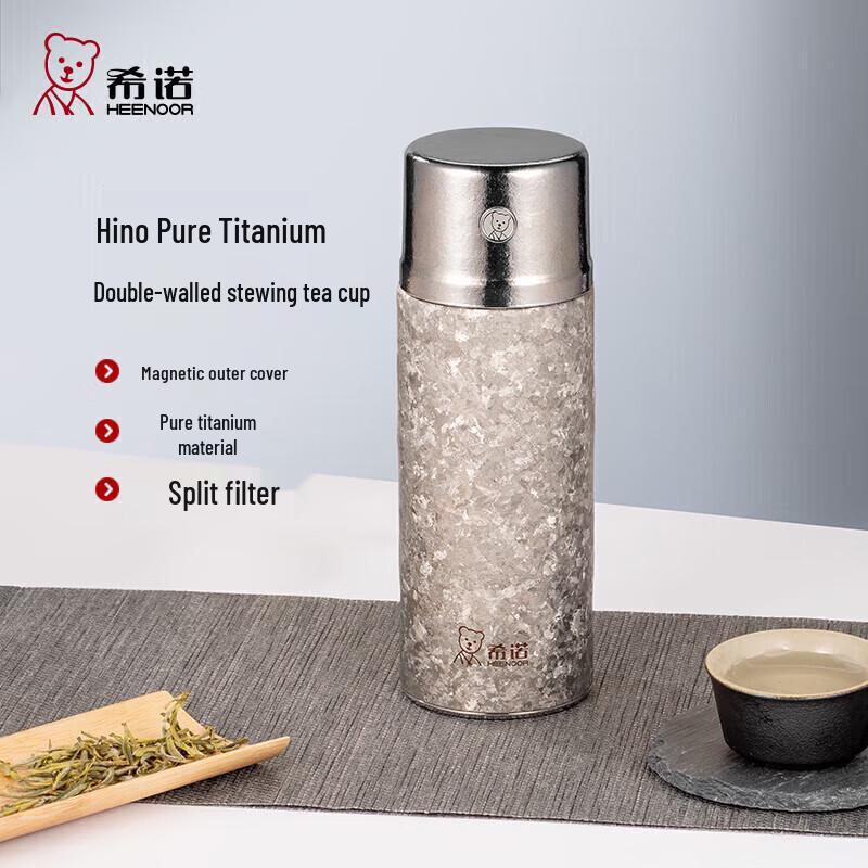 Heenoor Pure Titanium Insulated Mug