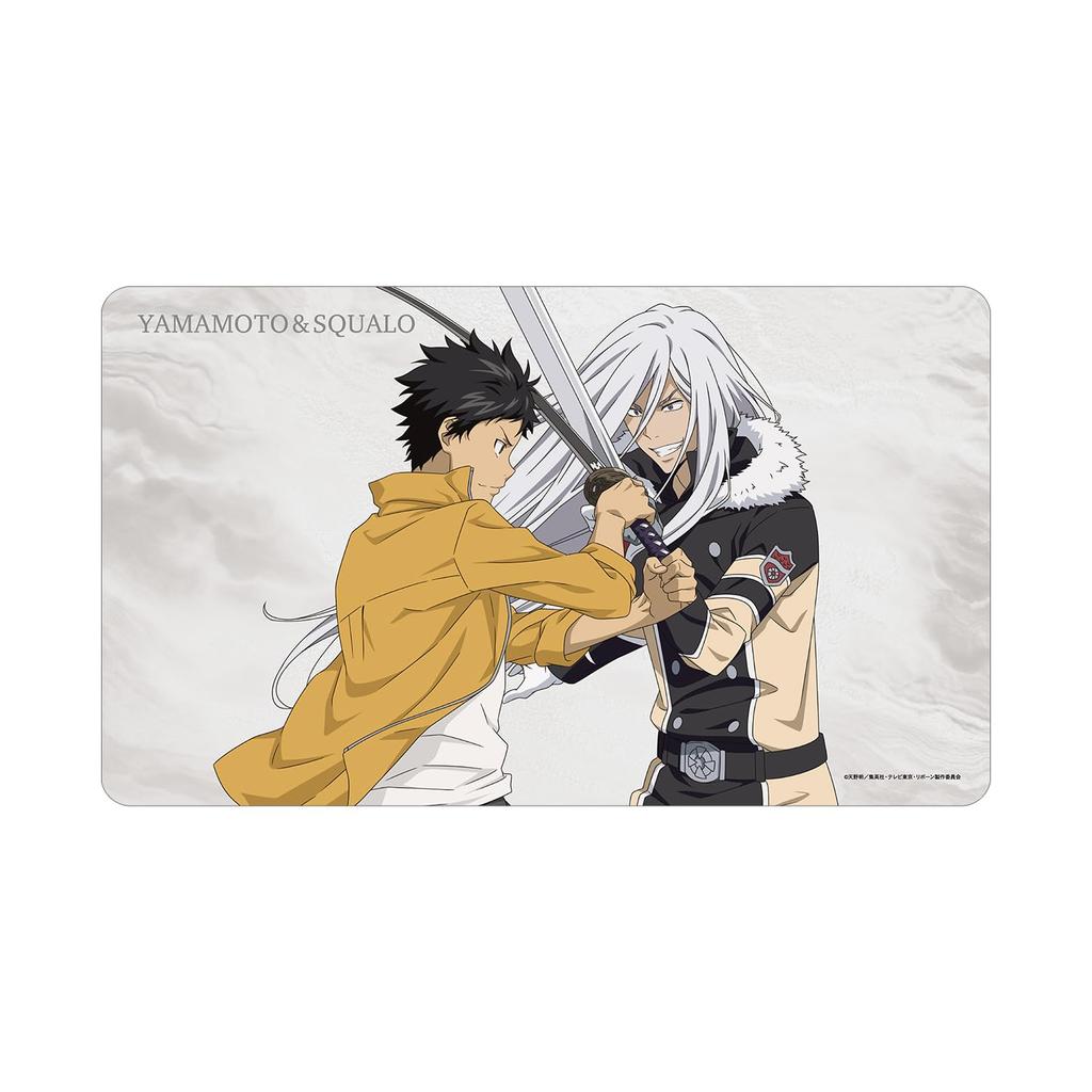 Katekyo Hitman New Illustration by Takeshi Yamamoto Superbi Squalo Years Training Scene Mat REBORN! & [10 Later] Ver. Multi-desk