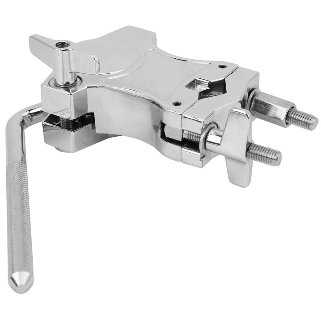 Drum Clamp Zinc Alloy Cowbell Holder Drum Stand Extension Clip Connecting Bracket Clamp