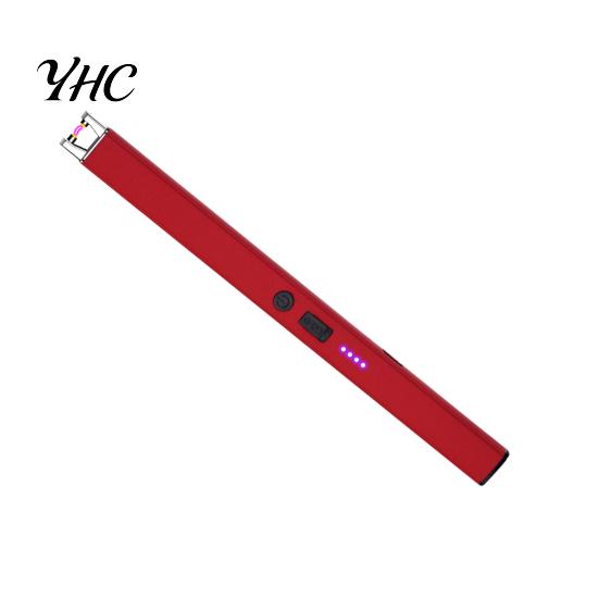 Splashproof Electric Igniter 1 Set USB Rechargeable Flameless Candle Windproof Pulse for Home Outdoor Camping Safe