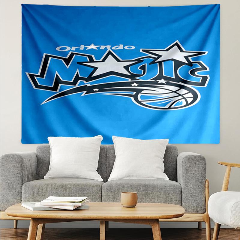 1PC Orlando Basketball Team Quick-Dry Tapestry, Unique Design Tapestry, Suitable for Bedroom,Livingroom, Playroom,Heartwarming Holiday Gifts