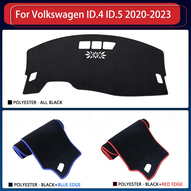 Car Dashboard Cover Dash Mat for Volkswagen VW ID.4 ID4 ID 4 ID.5 Pro    Pad Sunshade Cushion Anti-UV Sun Rug