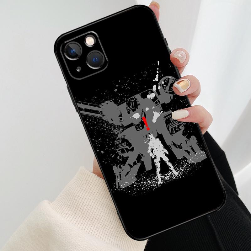 Metal Gear Solid Phone Case For iPhone 11 12 13 14 15 16 Pro XS Max Mini Cover For iPhone X XR Plus Back Case