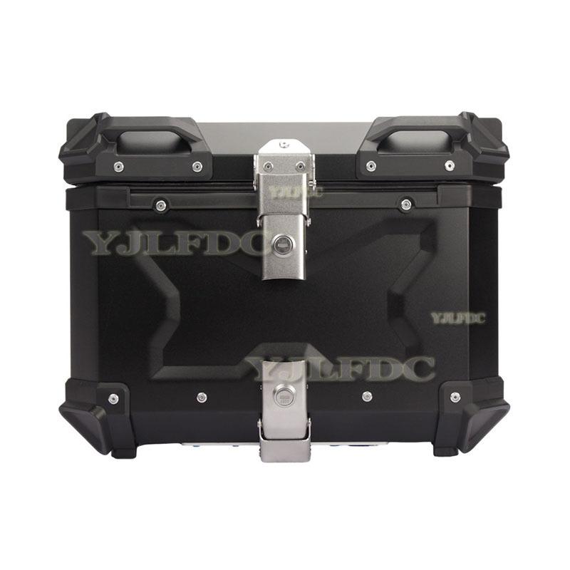 Motorrad Aluminium Topcase 45L 55L 65L Große Kapazität Motorrad Heckkoffer Universelle Gepäck Heckbox Moto Top Case Hohe Quali