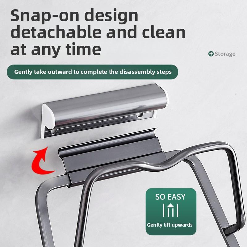 Stojak na pokrywki, kuchenny artefakt na pokrywki, domowy ścienny stojak do przechowywania, nieperforowany stojak na deski do krojenia, stojak na garnki