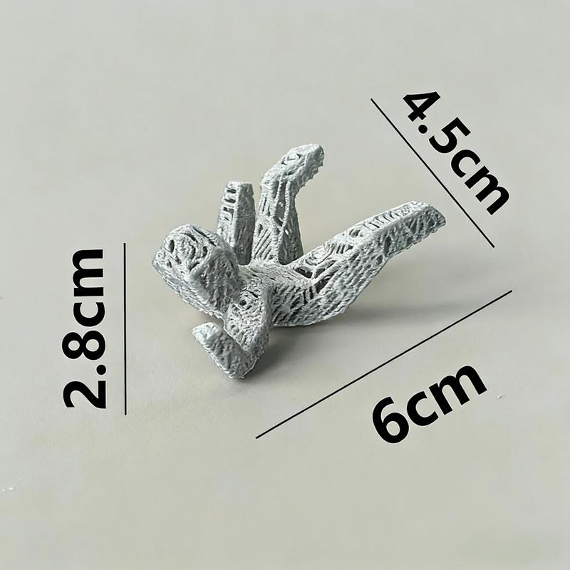 Hot Movie Props Pendant Cute Rocky Alien Based Lifeform Figure with Tools 3D Printed Home Office Decor Refrigerator Magnet