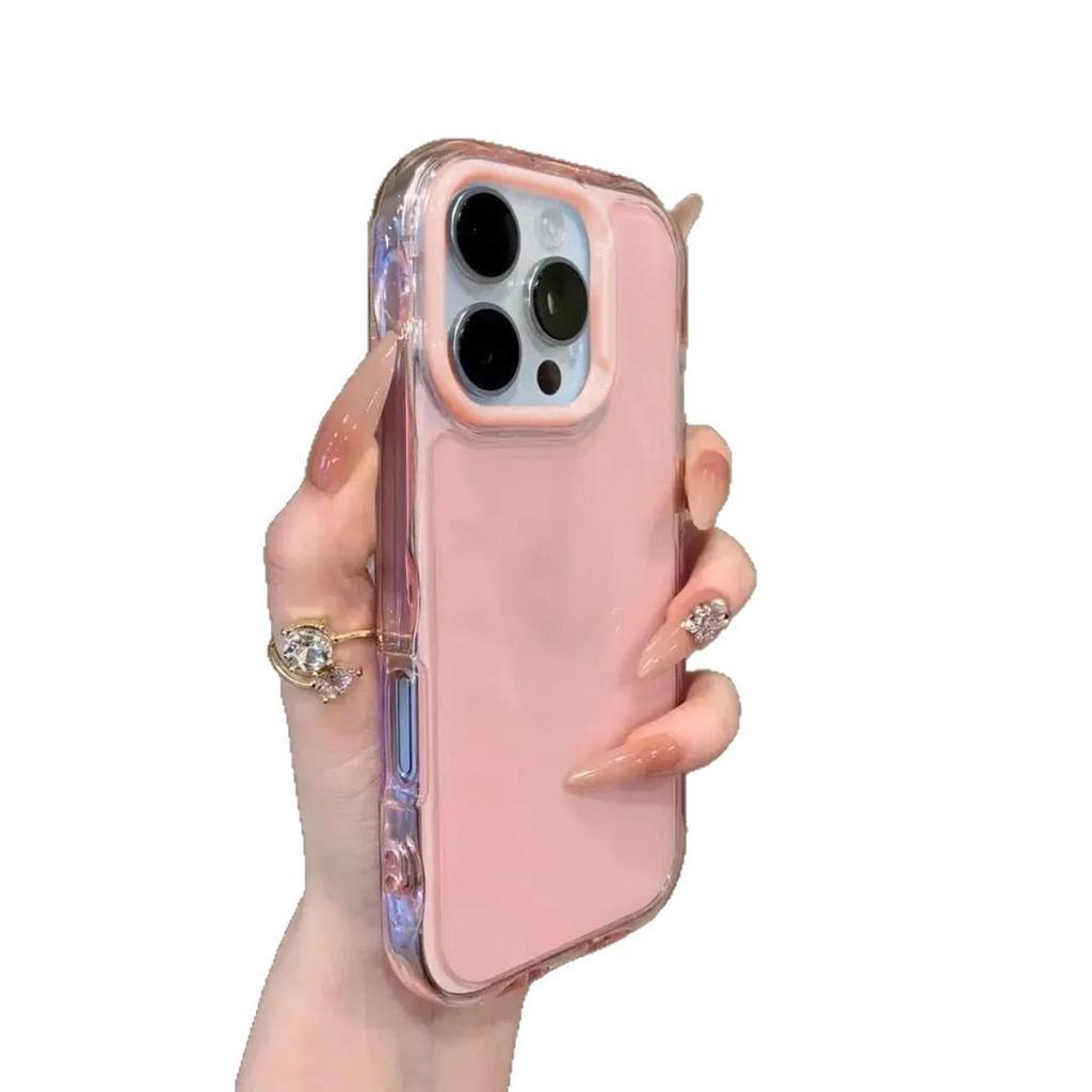 DIY Groove Protective Case for iPhone 16 Series: Compatible with 16, 15 Pro, and 14 Pro Max - Anti-Drop Design for Women