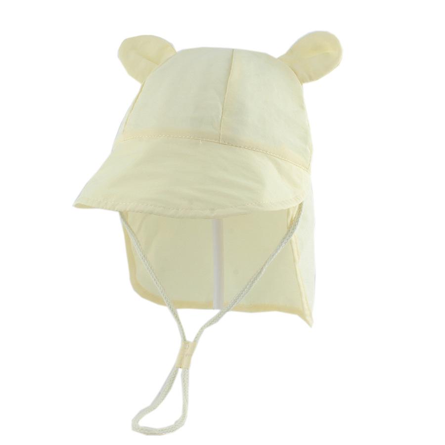 2026 Baby Sun Hat with Cute Bear Ears – Quick Dry Bucket Style for Spring & Summer Beach Days