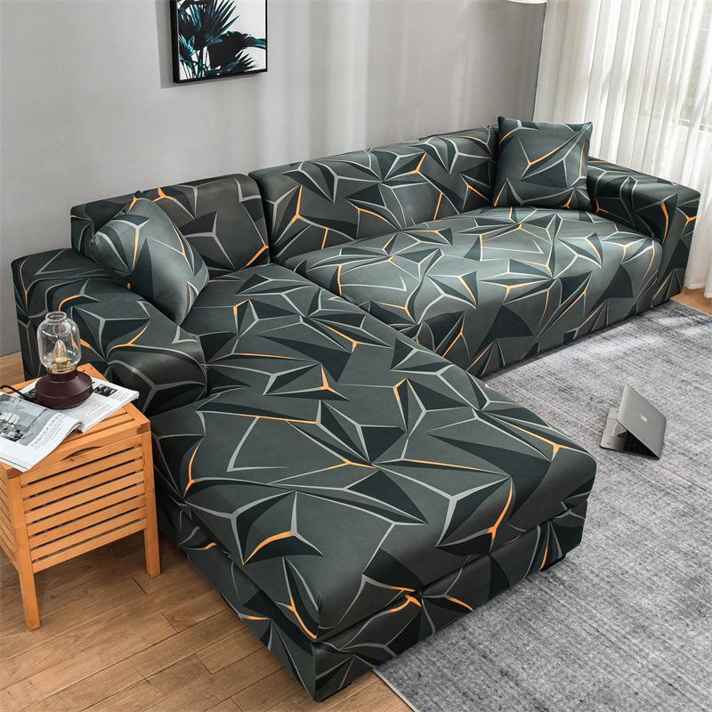 Multisize Stretch Sofa Slipcover: Fits Single To Four Seater