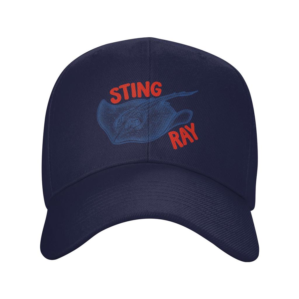 Summer Sting Ray Singray Baseball Cap  Running Hippie Street Style Print Sun Trucker Hat FeUnisex Unisex Breathable Baseball Caps