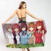 The Quintessential Quintuplets Anime Microfiber Beach Towel Absorbent Quick dry Yoga Swimming Resort Mountain Climbing Towel