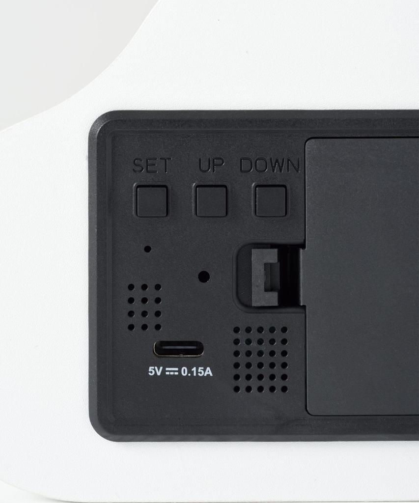 BRUNO Cloud Clock Gray No Size BCA032-GY