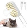 Pettine per capelli spray per animali domestici, spazzola per la pulizia, toelettatura per gatti, accessori per cani, strumenti, pettine per umidificatore a nebbia d'acqua, pettine per la rimozione dei nodi