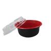 Xinpaike 650ml Disposable Round Meal Box with PS Lid