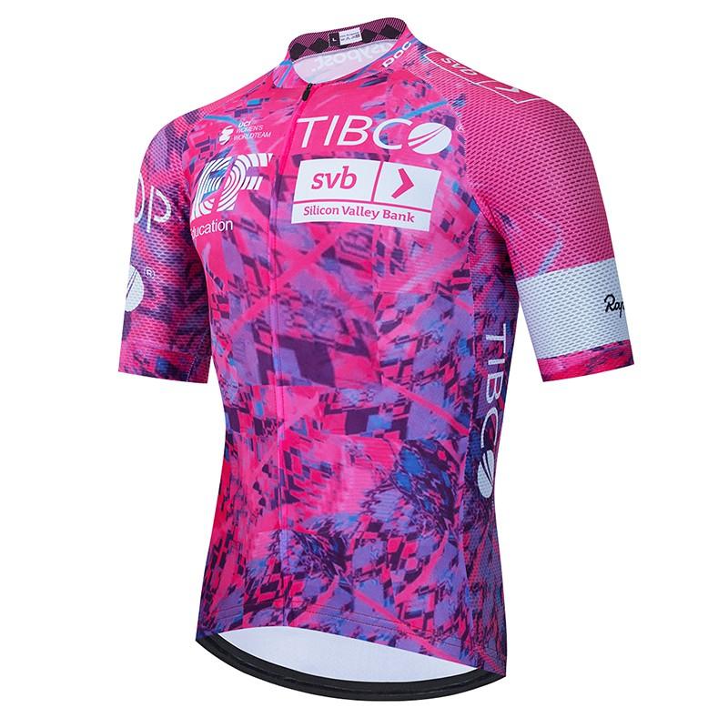 Rapha EF Cycling Jersey Short Sleeve Breathable Quick Dry Bike Shirt Men Women