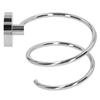 304 Stainless Steel Hair Dryer Rack Keep Tidy Wall Mount Blow Hair Dryer Holder for Bathroom Chrome