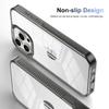 For iPhone 14 Pro Max Clear Phone Case TPU PC Anti-Slip Drop-Proof Back Cover