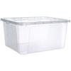Plastic Storage Container Large Toy Box 20L Lid