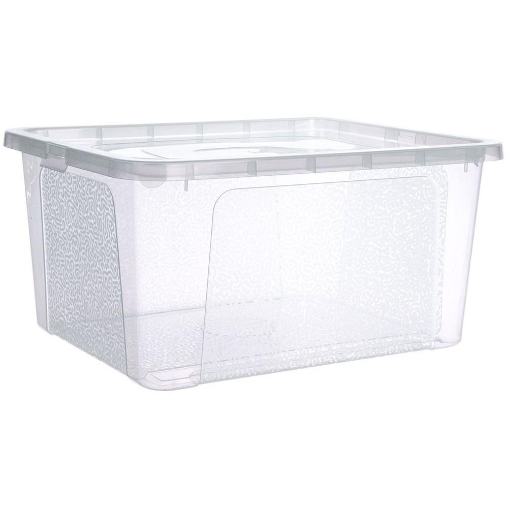 Plastic Storage Container Large Toy Box 20L Lid