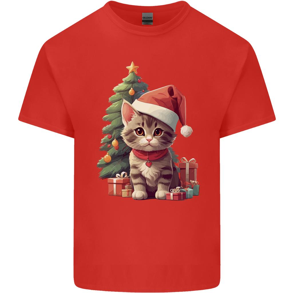 Cute Christmas With Presents and Tree Unisexs Light Cotton TShirt